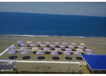 Собственный пляж|  отель  Парадиз Бич |  Абхазия, Пицунда